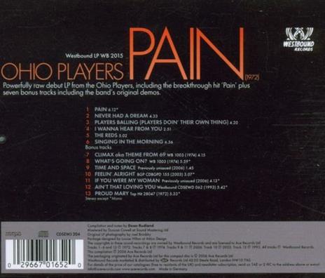 Pain - CD Audio di Ohio Players - 2