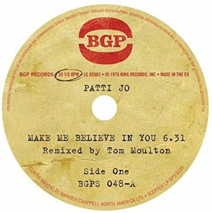 Make Me Believe in You - Ain't No Love Lost - Vinile LP di Patti Jo