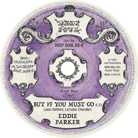 But If You Must Go - Vinile LP di Eddie Parker