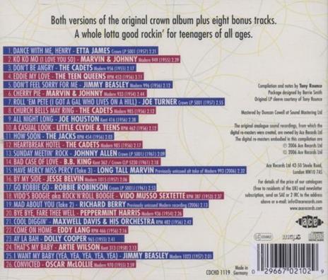 Rocn'n'Roll Dance Party - CD Audio - 2