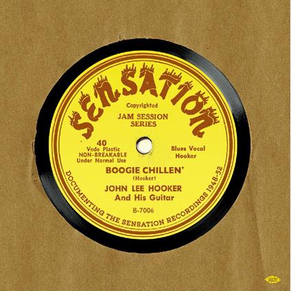 Sensation - Documenting the Sensation Rec. - Vinile LP di John Lee Hooker
