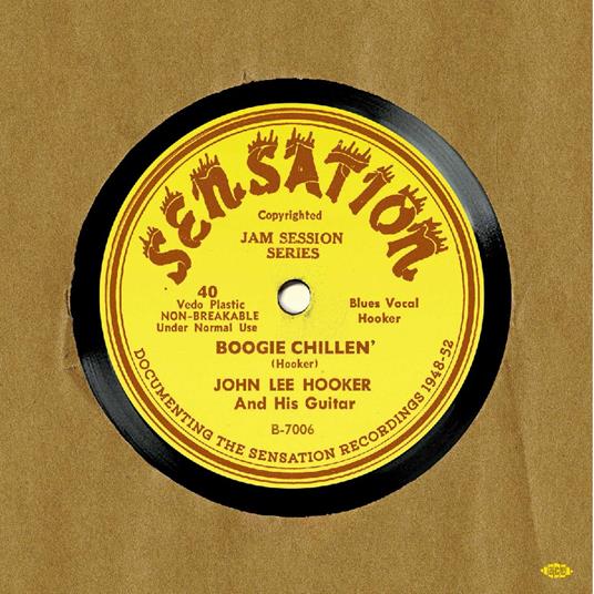 Sensation - Documenting the Sensation Rec. - Vinile LP di John Lee Hooker