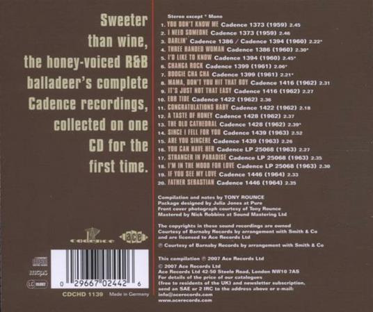 Taste of Honey - CD Audio di Lenny Welch - 2