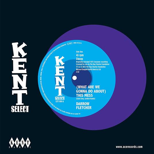 Wh't Are We Gonna Do Abo't This Mess 7" - Vinile 7'' di Darrow Fletcher