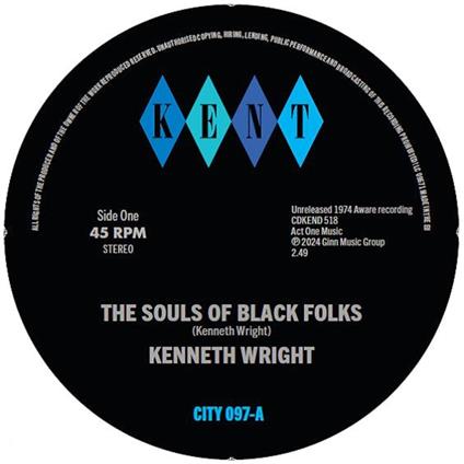 The Souls Of Black Folks - Extra Extra - Vinile LP di Kenneth Wright