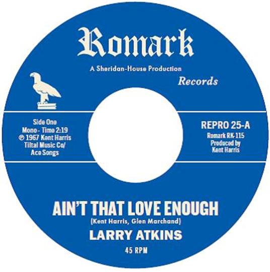 Ain't That Love Enough - Lighten Up - Vinile LP di Larry Atkins