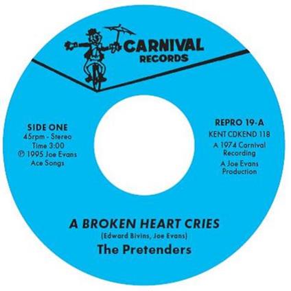 A Broken Heart Cries - For The Rest Of My Days - Vinile LP di Pretenders