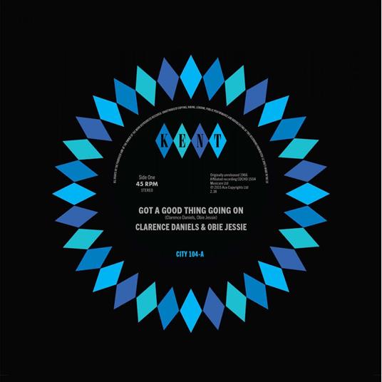 Got A Good Thing Going On - Hard Working Girl - Vinile LP di Obie Jessie,Clarence Daniels