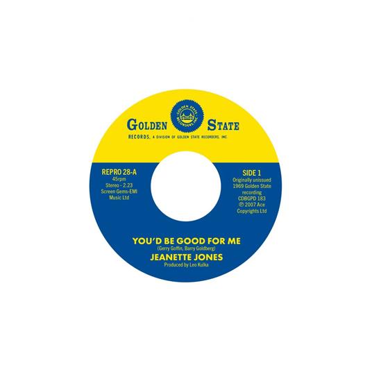 You'D Be Good For Me - Cut Loose - Vinile LP di Jeanette Jones