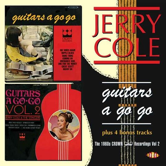 Guitars a Go Go vol.1 & vol.2 - CD Audio di Jerry Cole