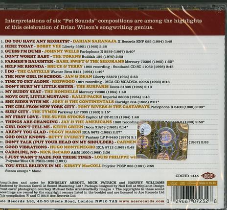 Here Today! The Songs of Brian Wilson - CD Audio - 2