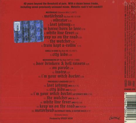 Motorhead (40th Anniversary Edition) - CD Audio di Motörhead - 2