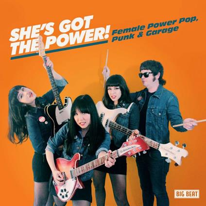 She's Got The Power - Female Power Pop - CD Audio