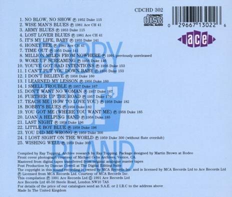 3b" Blues Boy - CD Audio di Bobby Bland - 2