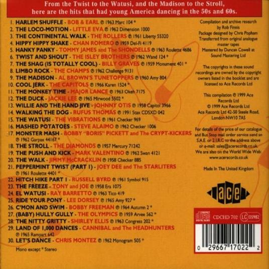 Land Of 1000 Dances - CD Audio - 2