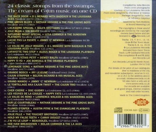 Cajun Classics - CD Audio - 2