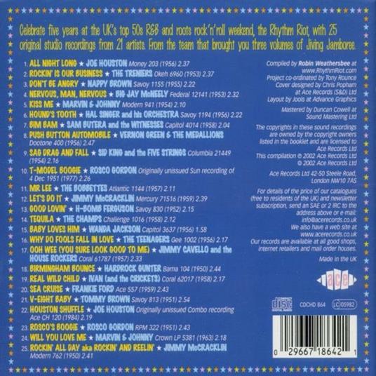 Rhythm Riot! - CD Audio - 2