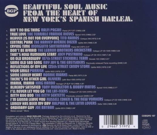 Soul of Spanish Harlem - CD Audio - 2
