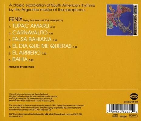 Fenix - CD Audio di Gato Barbieri - 2