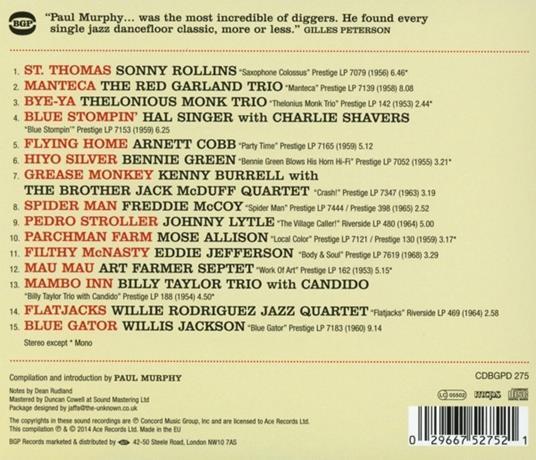 Paul Murphy Presents the Return of Jazz Club - CD Audio - 2
