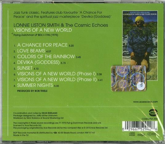 Visions of a New World - CD Audio di Lonnie Smith - 2