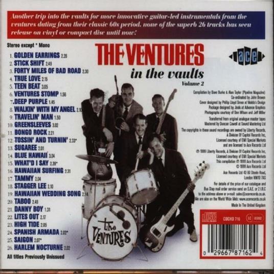 In the Vaults vol.2 - CD Audio di Ventures - 2