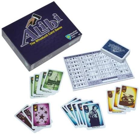 Alibi. The Whodunit Card Games (EDIZIONE INGLESE). Gioco da tavolo - 3