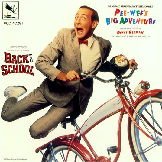 Pee Wee's Big Adventure (Colonna sonora) - CD Audio