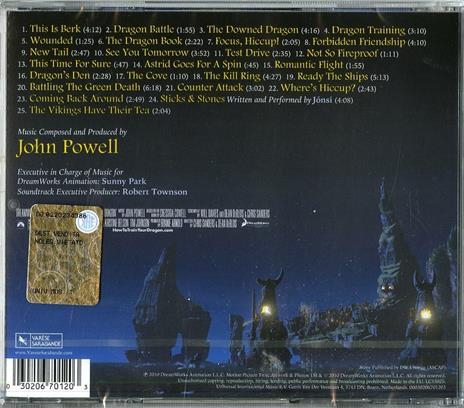 Dragon Trainer (Colonna sonora) - CD Audio di John Powell - 2
