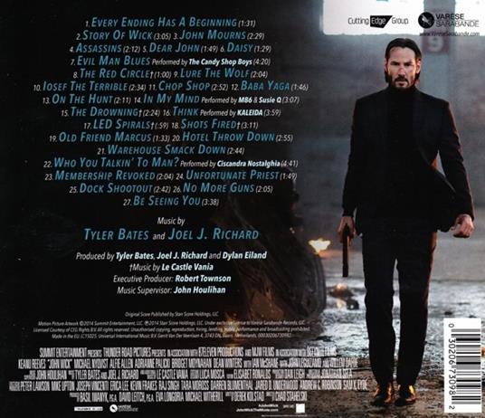 John Wick (Colonna sonora) - CD Audio - 2