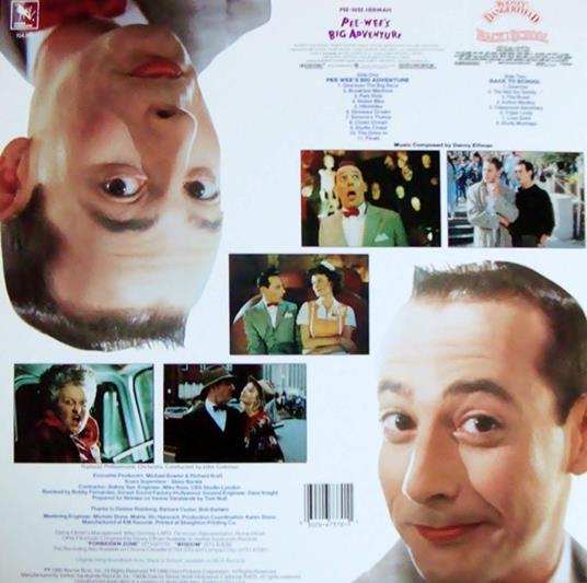 Pee-Wee's Big Adventure (Colonna sonora) - Vinile LP - 2
