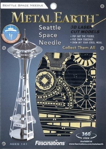 Space Needle Seattle USA Metal Earth 3D Model Kit MMS014