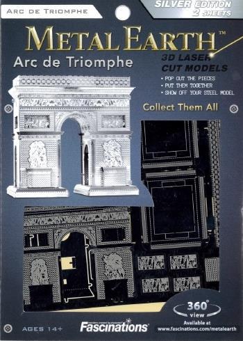 Arc de Triomphe - Arco Di Trionfo Parigi Metal Earth 3D Model Kit MMS023 MMS023 - 2