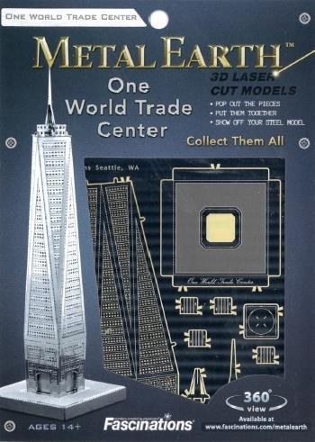 Freedom Tower World Trade Center New York USA Metal Earth 3D Model Kit MMS024