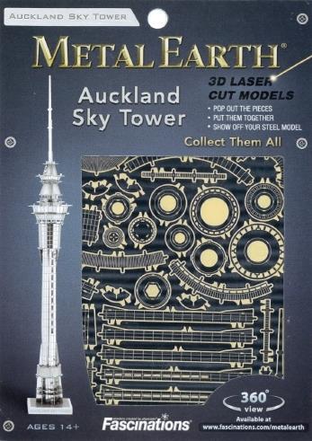 Sky Tower Auckland Metal Earth 3D Model Kit MMS029 - 2
