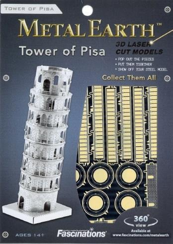 Metal Earth The Leaning Tower Of Pisa Bouwpakket