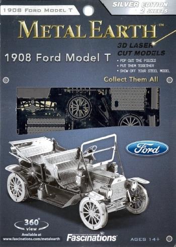 Ford Model T 1908 Metal Earth 3D Model Kit MMS051 - 2
