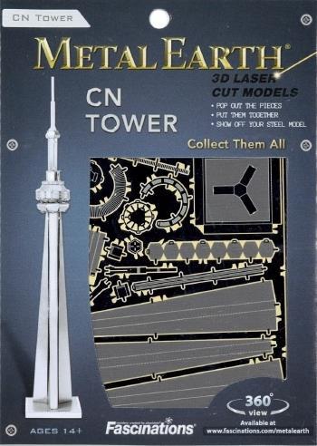 CN Tower Toronto Metal Earth 3D Model Kit MMS058