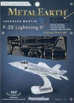 F-35A Lightning II Fighter Metal Earth 3D Model Kit MMS065