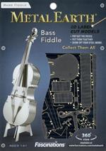 Contrabbasso Bass Fiddle Metal Earth 3D Model Kit MMS081