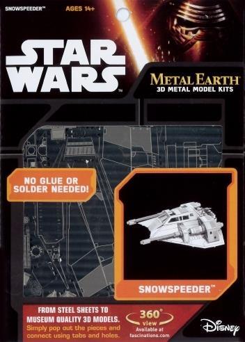 Star Wars Snowspeeder Metal Earth 3D Model Kit MMS258 - 2