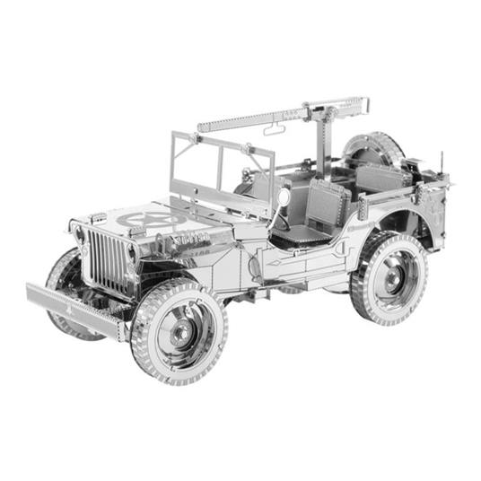 Jeep Willys Metal Earth 3D Model Kit ICX107 - 2