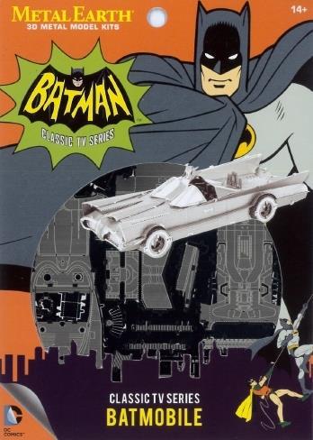 Batman 1969 Classic TV Series Batmobile Metal Earth 3D Model Kit MMS371 - 2