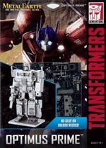 Optimus Prime Transformers Metal Earth 3D Model Kit MMS300