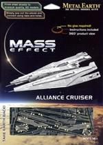 Mass Effect Alliance Cruiser Metal Earth 3D Model Kit MMS313