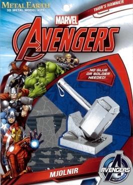 Avengers Marvel Mjolnir Martello Di Thor Metal Earth 3D Model Kit MMS320 - 2