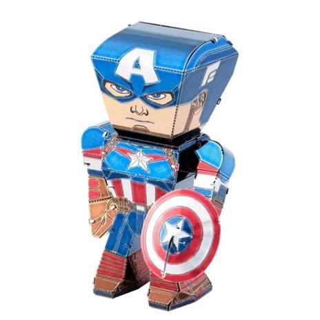 Captain America Marvel Metal Earth Legends 3D Model Kit MEM001 - 2
