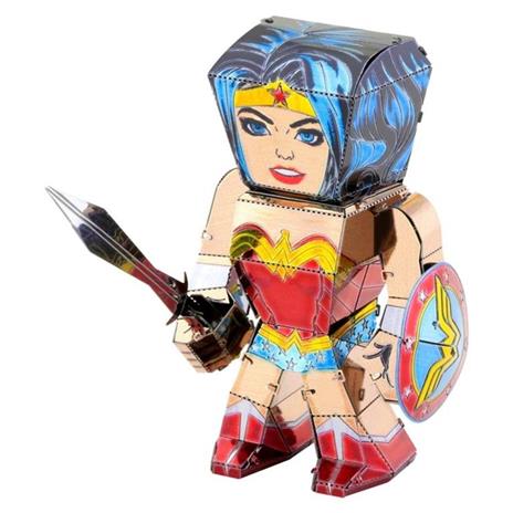 Wonder Woman DC Comics JLA Metal Earth Legends 3D Model Kit MEM025