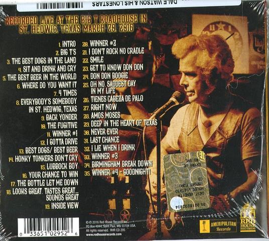 Live at the Big T Roadhouse - CD Audio di Dale Watson - 2