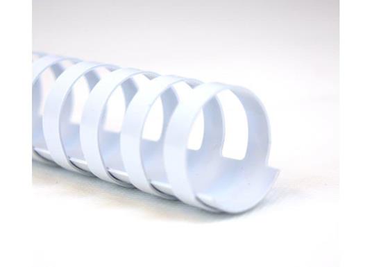 GBC Anelli plastici CombBind bianchi 12 mm (100)